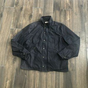 Jack Spade Men's Navy Button-Front Jacket